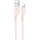 Кабель HOCO X97 Crystal Color USB-A to Lightning 1м Light Pink