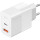 Зарядний пристрій ESSAGER Pinchen 33W 1xUSB-A, 1xUSB-C, PD3.0, QC3.0 GaN Travel Charger White (ECTAC-PCB02-P)
