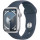 Смарт-годинник APPLE Watch Series 9 GPS 41mm Silver Aluminum Case with Storm Blue Sport Band M/L (MR913QP/A)
