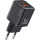 Зарядний пристрій USAMS US-CC189 X-ron Dual USB PD30W Fast Charger Black (CC189TC01)