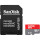 Карта пам'яті SANDISK microSDHC Ultra 32GB UHS-I A1 Class 10 + SD-adapter (SDSQUA4-032G-GN6MA)