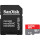 Карта памяти SANDISK microSDHC Ultra 32GB UHS-I A1 Class 10 + SD-adapter (SDSQUA4-032G-GN6MA)