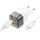 Зарядний пристрій HOCO C125A Transparent tribute 1xUSB-C, PD20W Black w/Type-C to Lightning cable (6931474798350)