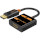 Адаптер CABLETIME 4K 30Hz DisplayPort - HDMI Black (CP20B)
