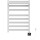 Розумна електрична рушникосушарка AQARA Smart Towel Rack H1 White (ZNMJJ02LM)