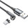 Кабель ESSAGER Universal 540° Rotate Magnetic Charging Cable 3A USB-A to Type-C 2м Gray (EXCCXT-WXA0G)