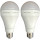 Лампа акумуляторна LED ЕКСЕЛЬСІОР A60 E27 12W 4100K 220V (2 шт. в комплекті)