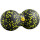 Масажний ролик 4FIZJO EPP Duo Ball Black/Yellow (4FJ0083)