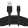 Кабель BELKIN USB-A - Lightning силіконовий, з кліпсою, 2м Black (CAA008BT2MBK)
