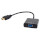 Адаптер CABLEXPERT HDMI - VGA v1.4 0.15м Black (A-HDMI-VGA-03)
