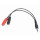 Спліттер CABLEXPERT mini-jack 3.5mm (M) - 2xmini-jack 3.5mm (F) 0.2м Black (CCA-417)