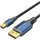 Кабель VENTION 8K Mini DisplayPort Male to DisplayPort Male HD Cable Mini DisplayPort - DisplayPort 2м Black (HCFLH)