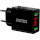 Зарядний пристрій CHOETECH C0028 Dual Port USB Wall Charger with Digital Display Black