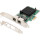 Сетевая карта DIGITUS Gigabit Ethernet PCI Express Card 2-Port PCIe (DN-10132)