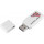 Флэшка GOODRAM UME2 64GB USB2.0 Spring White (UME2-0640W0R11-SP)