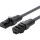 Патч-корд плаский VENTION U/UTP Cat.6 CCA 1м Black (IBABF)