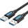 Кабель VENTION USB 3.0 AM/AM 3м Black (CONBI)