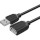 Кабель-подовжувач VENTION USB 2.0 AM/AF 2м Black (VAS-A44-B200)