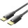 Кабель VENTION DisplayPort Male to Male 4K HD Cable DisplayPort 1м Black (HAKBF)