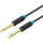 Кабель VENTION Male to Male Audio Cable jack 6.35 мм 1.5м Black (BAABG)