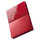 Портативний жорсткий диск WD My Passport 1TB USB3.0 Red (WDBYNN0010BRD-WESN)