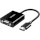 Конвертер відеосигналу UGREEN CM611 HDMI - VGA Black (90813)