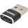 Адаптер iKAKU Haoke USB-A Male for Type-C Female Black (KSC-530)