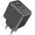 Зарядний пристрій HOCO CS14A Ocean 1xUSB-C, 1xUSB-A, PD20W, QC3.0 Black (6942007603898)