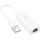 Сетевой адаптер BOROFONE DH7 Ricco USB-A to Fast Ethernet Adapter White