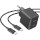 Зарядний пристрій HOCO CS13A Ocean 1xUSB-C, PD20W Black w/Type-C to Type-C cable (6942007603843)