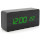 Годинник настільний VST 862 Wooden Black (Green LED)