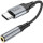 Адаптер HOCO LS36 Fresh Type-C to 3.5mm Digital Audio Converter Type-C to 3.5mm Black (6942007608886)