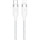 Кабель USAMS US-SJ350 U31 Type-C to Lightning PD 18W Fast Charging Cable 1.2м White (SJ350USB02)