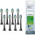 Насадка для зубной щётки PHILIPS Sonicare W2 Optimal White Black 8шт (HX6068/13)