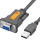 Кабель UGREEN CR104 USB to DB9 RS-232 Female Adapter Cable 1.5м Black (20201)