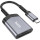 Кардридер HOCO UA25 2-in-1 USB-C to SD/TF Metal Gray