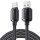 Кабель ESSAGER Jelly Bean 100W Magnetic Data Cable USB-A to Type-C 7A 1м Black (EXCT-TD01-P)