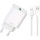 Зарядное устройство XO L103 1xUSB-A, QC3.0, 18W White w/Micro-USB cable (L103M-WH)