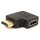 Адаптер кутовий POWERPLANT HDMI Black (KD00AS1302)