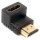 Адаптер кутовий POWERPLANT HDMI Black (KD00AS1303)