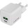 Зарядний пристрій CANYON CU20AC GaN 1xUSB-A, 1xUSB-C, 20W White (CNS-CUW20AC)