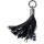 Кабель-брелок REMAX RC-053I Tassels Ring USB-Lightning 0.15м Black (6954851260141)