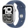 Смарт-годинник APPLE Watch Series 10 GPS 46mm Silver Aluminum Case with Denim Sport Band M/L (MWWM3QH/A)