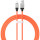 Кабель BASEUS CoolPlay Series Fast Charging Cable USB to iP 2.4A 1м Orange (CAKW000407)