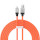 Кабель BASEUS CoolPlay Series Fast Charging Cable USB to iP 2.4A 2м Orange (CAKW000507)