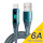 Кабель ESSAGER LED Digital Display Fast Charging Data Cable 6A USB-A to Type-C 1м Blue (ES-XCT-YD03)