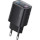 Зарядний пристрій USAMS CC229 30W GaN Display Fast Charger Black (CC229TC01)