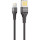 Кабель PROOVE Double Way Silicone USB to Lightning 2.4A 1м Black