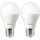 Лампочка LED PHILIPS ESS LEDBulb A60 E27 11W 3000K 220V (2 шт. в комплекті) (929001900227)