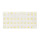 Наліпки на клавіатуру прозорі з жовтими літерами, UA/RU (CAN_2063)